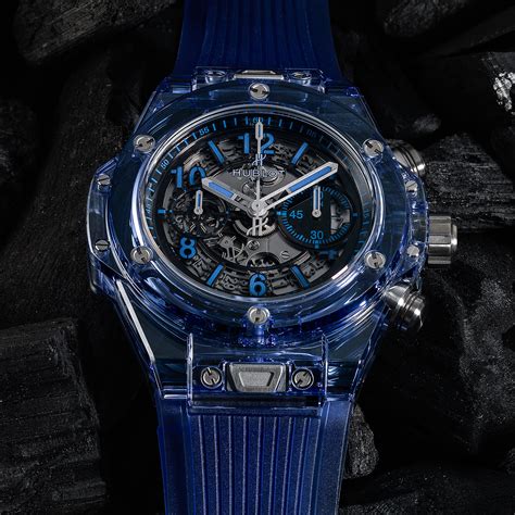 hublot big banc saphire|hublot transparent watch.